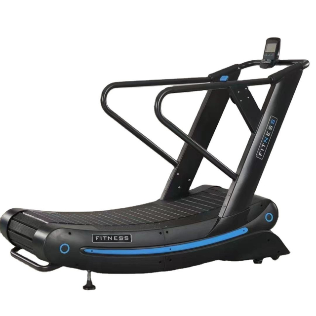 Jagokɛla yɛrɛ-powered Curved Treadmill ni Aluminiyɔmu Alloy Slat Belt