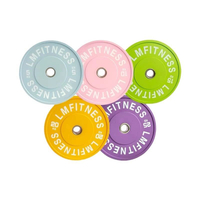 ผู้ผลิตในจีน แผ่นยาง Barbell สี Macaron - แผ่นน้ำหนักโอลิมปิก
