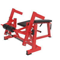 XYSFITNESS Leg Curl isolaterale sdraiato caricato con piastra commerciale