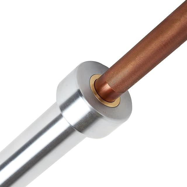 पुरुषों का ब्लैक ऑक्साइड बारबेल - 20KG, 1500LB क्षमता, 190k PSI