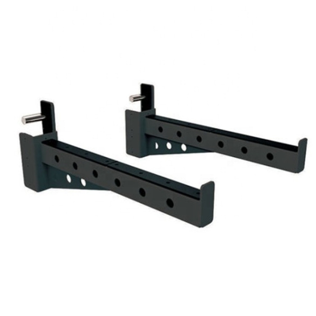 Bracci di sicurezza per rack di potenza per spotter in acciaio per attrezzature fitness