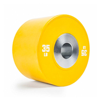 กันชนดัมเบล – ยางสี – 10 ถึง 45 LB