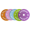 Langhantelplatten aus Gummi in Macaron-Farbe, chinesischer Hersteller – olympische Hantelplatten
