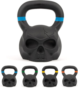 Cast Iron Skull Kettlebell Efa Matla a Gago Boemo bja Maikutlo