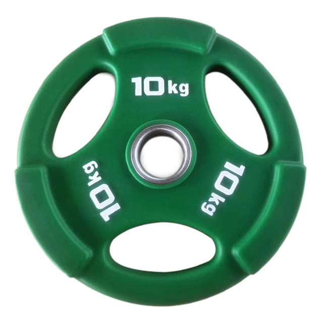 Pjanċi Olimpiku tal-Urethane Tri Grip (2.5KG sa 25KG)