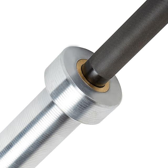 အမျိုးသားများအတွက် Black Phosphate Barbell - 1500LB စွမ်းရည်၊ 190k PSI ပါဝါဘား