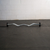 ชุดบาร์เบล EZ Curl แบบยางคงที่ (20-110 LB) | Knurled Bar แบบโหลดล่วงหน้า