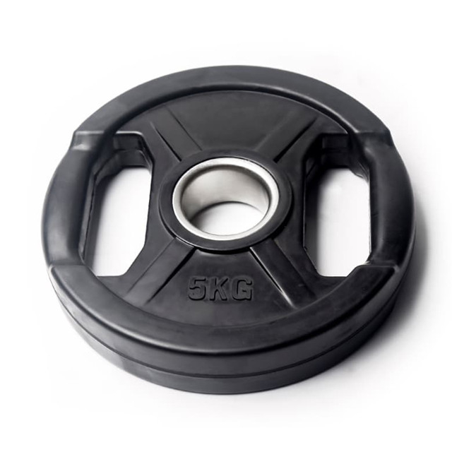 Kawotchou kouvwi Grip Olympic Plak Set - 2 Manch Grip (1.25KG a 25KG)